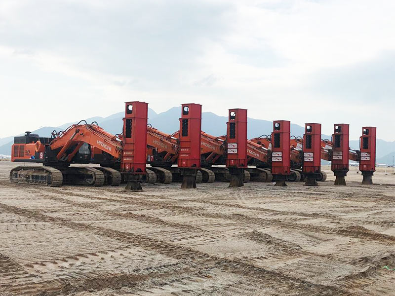 挖掘機液壓夯實機